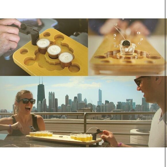 Mini Portable Beer Pong Game by Buffalo Games - Picture 4 of 6